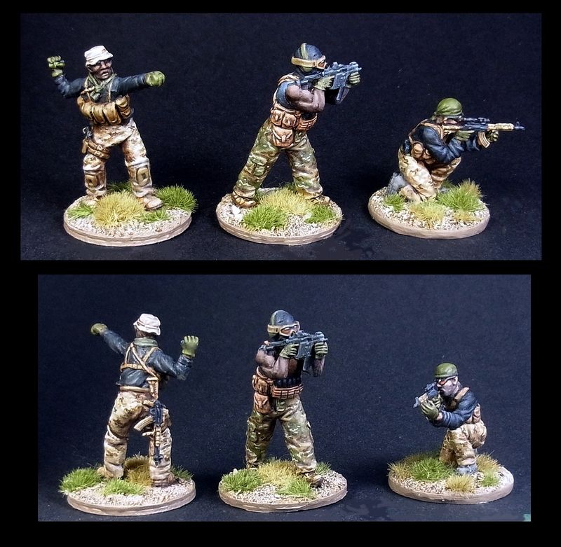 Spectre Miniatures Field Agents and PMCs